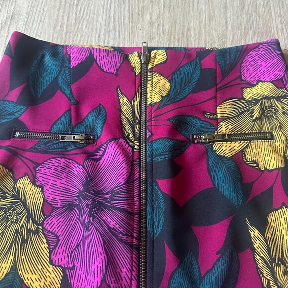 Worthington Floral Pencil Skirt - Picture 4 of 8